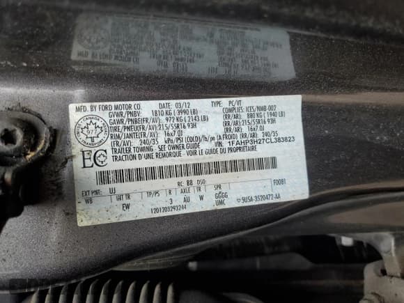 ✅ 2012 Ford Focus SEL • VIN: 1FAHP3H27CL383823 • Лот: 86672375. Опубликован ранее на Copart с пробегом 182 043 миль. Бесплатный доступ к архиву аукционных продаж из США и подробный отчёт об истории автомобиля на DreamBid. Изображение 12.