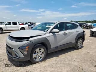 2024 Hyundai Kona SE with VIN KM8HA3AB6RU040862, listed as a Copart auction lot 58182515 with 6,498 mi miles and Salvage title. Bid and sale history available at DreamBid. Image 1.