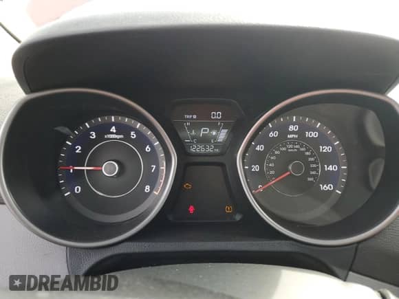 2014 Hyundai Elantra SE z VIN 5NPDH4AE6EH536571, wystawiony jako Copart lot #47992615 z przebiegiem 122 632 mil mil oraz Szkoda całkowita • Salvage title. Historia ofert i sprzedaży dostępna na DreamBid. Obrazek 9.