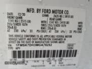 ✅ 2021 Ford Explorer XLT • VIN: 1FMSK7DH3MGA78292 • Lot: 85548335. Listed on Copart with 119,610 mi. Free auction sales archive from the USA and detailed vehicle history report at DreamBid. Image 14.