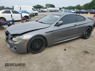 ✅ 2012 BMW 6 Series 650i • VIN: WBALX3C58CDV77578 • Lot: 84027295. Listed on Copart with 110,056 mi. Free auction sales archive from the USA and detailed vehicle history report at DreamBid. Image 1.