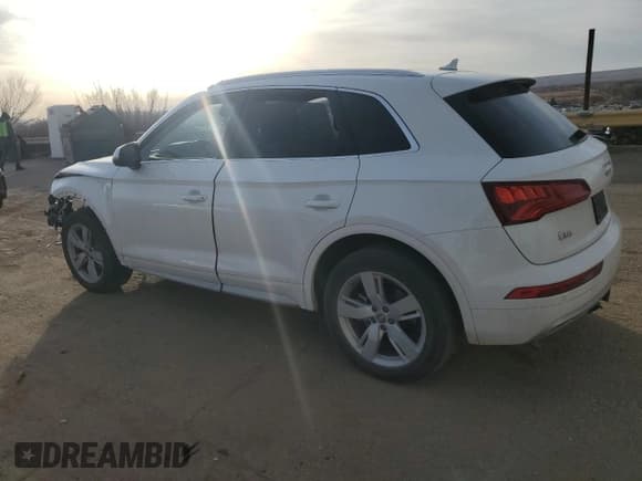 ✅ 2018 Audi Q5 Premium Plus • VIN: WA1BNAFY8J2241298 • Lot: 85094624. Listed on Copart with 41,152 mi. Free auction sales archive from the USA and detailed vehicle history report at DreamBid. Image 2.
