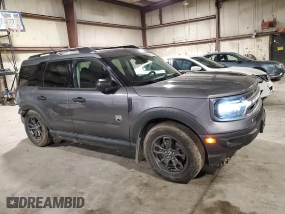 ✅ 2022 Ford Bronco Sport Big Bend • VIN: 3FMCR9B69NRD13558 • Lot: 87443055. Listed on Copart with 58,898 mi. Free auction sales archive from the USA and detailed vehicle history report at DreamBid. Image 4.