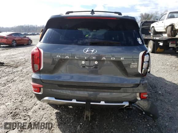 2022 Hyundai Palisade Calligraphy с VIN KM8R7DHEXNU407264, выставлен на аукционе Copart как лот 44373914 с пробегом 21 273 миль миль и Списание • Salvage title. История ставок и продаж доступна на DreamBid. Изображение 6.