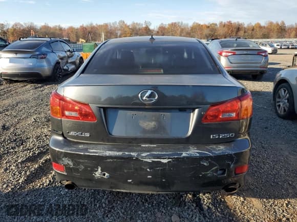 ✅ 2008 Lexus IS 250 • VIN: JTHCK262X82020007 • Лот: 90380275. Опубликован ранее на Copart с пробегом 168 105 миль. Бесплатный доступ к архиву аукционных продаж из США и подробный отчёт об истории автомобиля на DreamBid. Изображение 6.
