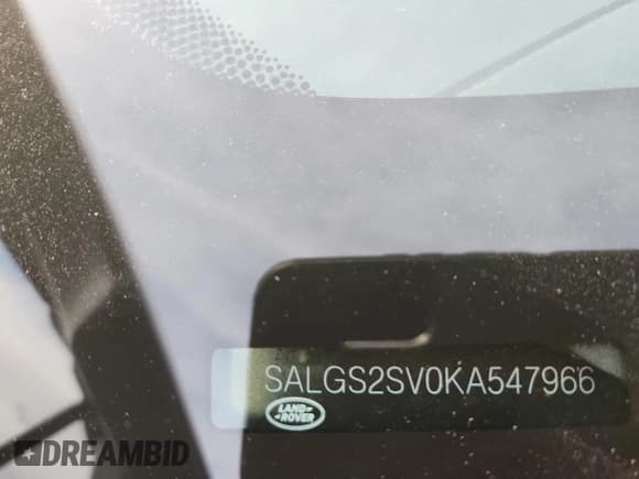 ✅ 2019 Land Rover Range Rover HSE • VIN: SALGS2SV0KA547966 • Lot: 90912155. Listed on Copart with 24,129 mi. Free auction sales archive from the USA and detailed vehicle history report at DreamBid. Image 13.