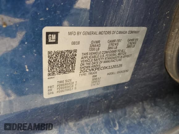 ✅ 2019 Chevrolet Silverado 1500 LT • VIN: 2GCVKPEC0K1120125 • Lot: 64297594. Wystawiony na Copart z przebiegiem 159 309 mil. Bezpłatny archiwum sprzedaży aukcyjnych z USA i szczegółowy raport historii pojazdu na DreamBid. Zdjęcie 14.