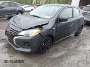 ✅ 2024 Mitsubishi Mirage Black Edition • VIN: ML32AWHJ8RH007415 • Lot: 42231952. Listed on IAAI with 13,837 mi. Free auction sales archive from the USA and detailed vehicle history report at DreamBid. Image 2.