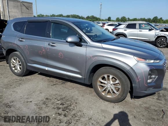✅ 2019 Hyundai Santa Fe SEL • VIN: 5NMS3CAD3KH056987 • Lot: 65742274. Wystawiony na Copart z przebiegiem 81 110 mil. Bezpłatny archiwum sprzedaży aukcyjnych z USA i szczegółowy raport historii pojazdu na DreamBid. Zdjęcie 4.