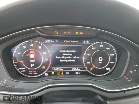 ✅ 2017 Audi A4 Premium • VIN: WAUDNAF44HN046428 • Lot: 59753155. Wystawiony na Copart z przebiegiem 104 236 mil. Bezpłatny archiwum sprzedaży aukcyjnych z USA i szczegółowy raport historii pojazdu na DreamBid. Zdjęcie 9.