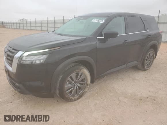✅ 2023 Nissan Pathfinder S • VIN: 5N1DR3AC5PC257354 • Lot: 51806235. Wystawiony na Copart z przebiegiem 17 146 mil. Bezpłatny archiwum sprzedaży aukcyjnych z USA i szczegółowy raport historii pojazdu na DreamBid. Zdjęcie 1.