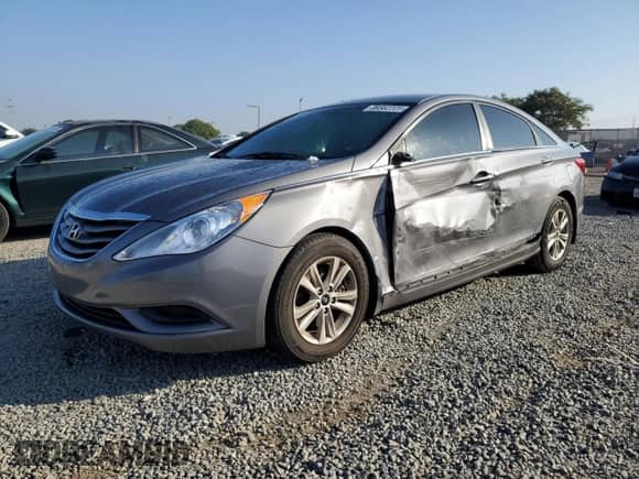 2012 Hyundai Sonata GLS with VIN 5NPEB4AC3CH346583, listed as a Copart auction lot 89562225 with 196,197 mi miles and Salvage title. Bid and sale history available at DreamBid. Image 1.