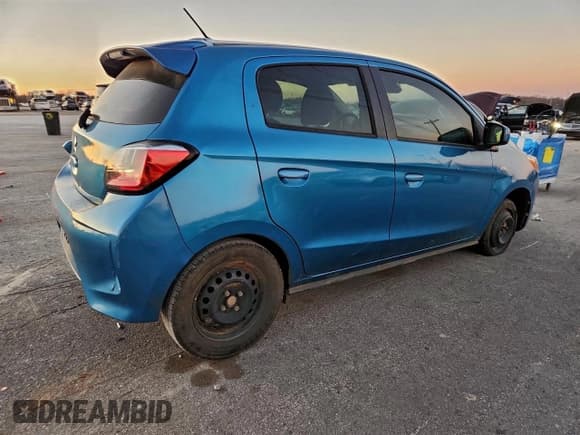 ✅ 2021 Mitsubishi Mirage ES • VIN: ML32AUHJ9MH010191 • Лот: 94847675. Опубликован ранее на Copart с пробегом 107 438 миль. Бесплатный доступ к архиву аукционных продаж из США и подробный отчёт об истории автомобиля на DreamBid. Изображение 3.