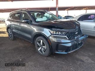 ✅ 2022 Kia Sorento EX • VIN: 5XYRH4LF8NG141245 • Lot: 43451382. Listed on IAAI with 50,951 mi. Free auction sales archive from the USA and detailed vehicle history report at DreamBid. Image 1.