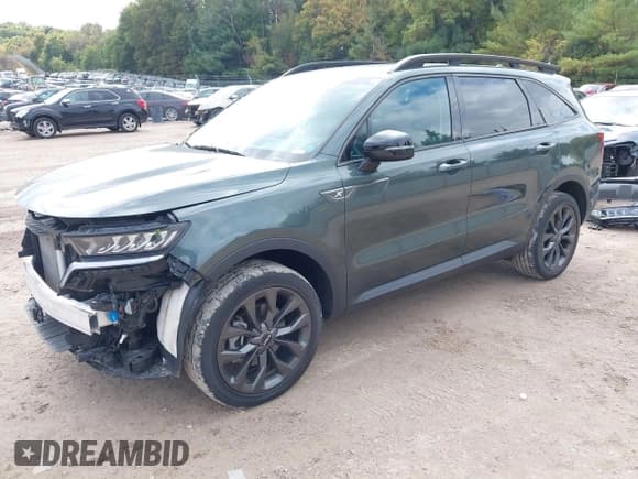 ✅ 2023 Kia Sorento X-Line EX • VIN: 5XYRHDLF5PG227244 • Lot: 43430890. Listed on IAAI with 36,897 mi. Free auction sales archive from the USA and detailed vehicle history report at DreamBid. Image 2.