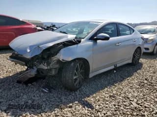 ✅ 2019 Hyundai Elantra Sport • VIN: KMHD04LB1KU819824 • Lot: 80226955. Listed on Copart with 87,970 mi. Free auction sales archive from the USA and detailed vehicle history report at DreamBid. Image 1.