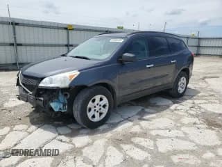 ✅ 2012 Chevrolet Traverse LS • VIN: 1GNKVFED4CJ391796 • Lot: 63586455. Wystawiony na Copart z przebiegiem 139 740 mil. Bezpłatny archiwum sprzedaży aukcyjnych z USA i szczegółowy raport historii pojazdu na DreamBid. Zdjęcie 1.