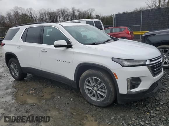 ✅ 2022 Chevrolet Traverse LT Cloth • VIN: 1GNEVMKW7NJ190372 • Лот: 44315595. Опубликован ранее на Copart с пробегом 19 791 миль. Бесплатный доступ к архиву аукционных продаж из США и подробный отчёт об истории автомобиля на DreamBid. Изображение 4.