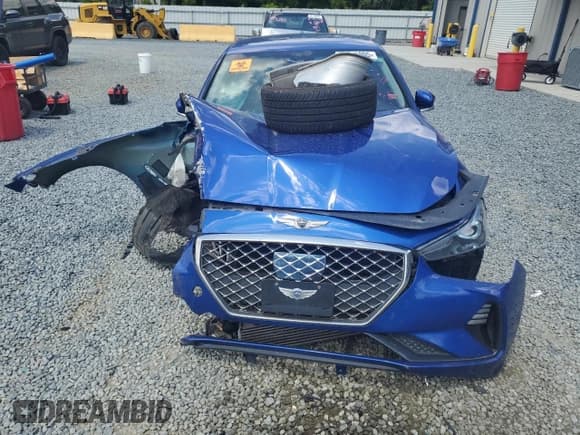 ✅ 2021 Genesis G70 2.0T • VIN: KMTG64LA1MU075945 • Лот: 56481205. Опубликован ранее на Copart с пробегом 88 160 миль. Бесплатный доступ к архиву аукционных продаж из США и подробный отчёт об истории автомобиля на DreamBid. Изображение 5.