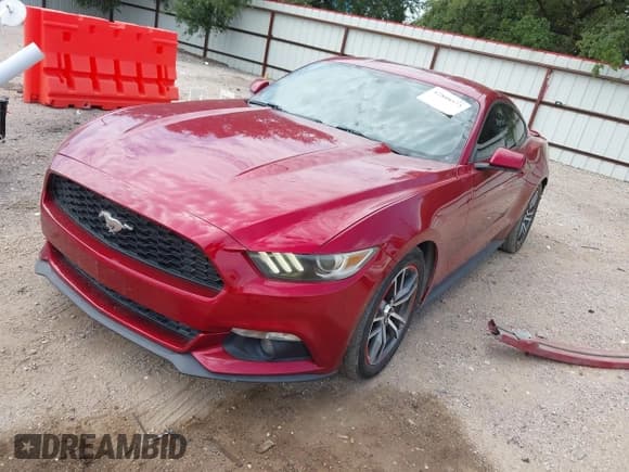 ✅ 2017 Ford Mustang EcoBoost • VIN: 1FA6P8TH5H5328850 • Lot: 42808573. Listed on IAAI with 83,267 mi. Free auction sales archive from the USA and detailed vehicle history report at DreamBid. Image 2.