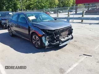✅ 2017 Honda Civic EX-L • VIN: 2HGFC1F74HH657680 • Lot: 43366350. Listed on IAAI with 96,256 mi. Free auction sales archive from the USA and detailed vehicle history report at DreamBid. Image 1.