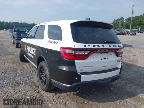 2024 Dodge Durango Pursuit with VIN 1C4SDJFT2RC213662, listed as a IAAI auction lot 42074058 with 1,238 mi miles and . Bid and sale history available at DreamBid. Image 3.