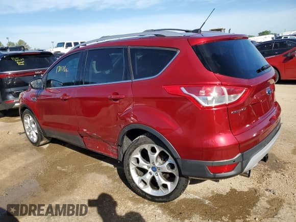 ✅ 2013 Ford Escape Titanium • VIN: 1FMCU0J92DUA34014 • Lot: 57076214. Listed on Copart with 131,176 mi. Free auction sales archive from the USA and detailed vehicle history report at DreamBid. Image 2.