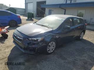 2019 Subaru Impreza with VIN 4S3GTAA68K3718184, listed as a Copart auction lot 85075845 with 78,338 mi miles and Salvage title. Bid and sale history available at DreamBid. Image 1.