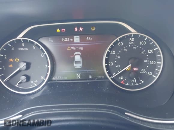 ✅ 2022 Nissan Maxima Platinum • VIN: 1N4AA6FV2NC507985 • Lot: 42960302. Listed on IAAI with 42,882 mi. Free auction sales archive from the USA and detailed vehicle history report at DreamBid. Image 7.