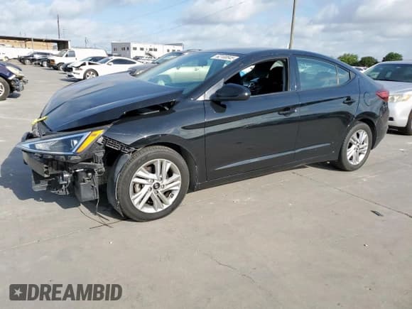✅ 2020 Hyundai Elantra SEL • VIN: 5NPD84LF1LH584630 • Lot: 62100845. Listed on Copart with 83,030 mi. Free auction sales archive from the USA and detailed vehicle history report at DreamBid. Image 1.