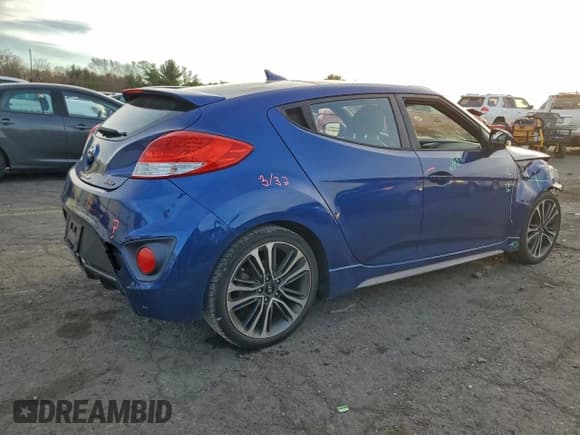 ✅ 2016 Hyundai Veloster Turbo Rally Edition • VIN: KMHTC6AE6GU261049 • Лот: 94185525. Опубликован ранее на Copart с пробегом 93 665 миль. Бесплатный доступ к архиву аукционных продаж из США и подробный отчёт об истории автомобиля на DreamBid. Изображение 3.