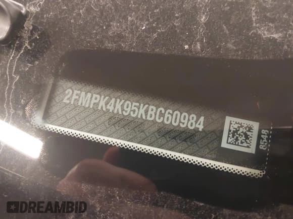 ✅ 2019 Ford Edge Titanium • VIN: 2FMPK4K95KBC60984 • Лот: 43692246. Опубликован ранее на IAAI с пробегом 34 674 миль. Бесплатный доступ к архиву аукционных продаж из США и подробный отчёт об истории автомобиля на DreamBid. Изображение 9.