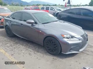 ✅ 2015 Lexus IS 350 • VIN: JTHCE1D24F5007933 • Lot: 42565117. Listed on IAAI with 122,874 mi. Free auction sales archive from the USA and detailed vehicle history report at DreamBid. Image 1.