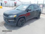 ✅ 2019 Jeep Compass Latitude • VIN: 3C4NJDBBXKT838972 • Lot: 42615357. Listed on IAAI with 77,210 mi. Free auction sales archive from the USA and detailed vehicle history report at DreamBid. Image 2.