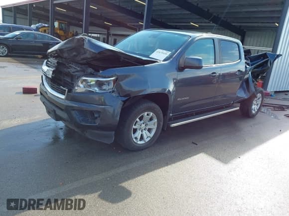 ✅ 2019 Chevrolet Colorado 4WD LT • VIN: 1GCGTCEN5K1208772 • Lot: 43475939. Listed on IAAI with 87,740 mi. Free auction sales archive from the USA and detailed vehicle history report at DreamBid. Image 2.