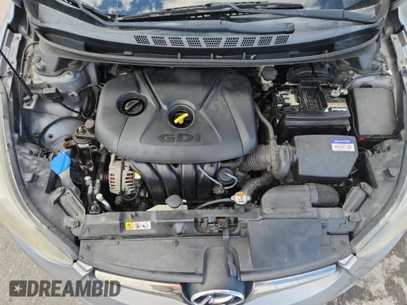 ✅ 2014 Hyundai Elantra Sport • VIN: KMHDH4AH3EU171620 • Lot: 91438525. Listed on Copart with Not provided. Free auction sales archive from the USA and detailed vehicle history report at DreamBid. Image 11.