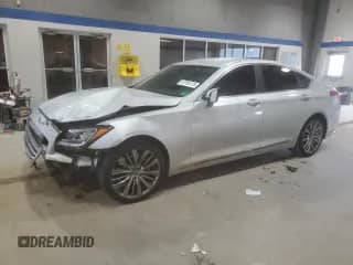 ✅ 2015 Hyundai Genesis 3.8L • VIN: KMHGN4JE5FU051489 • Lot: 67795175. Listed on Copart with 162,934 mi. Free auction sales archive from the USA and detailed vehicle history report at DreamBid. Image 1.