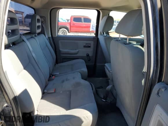 2005 Dodge Dakota ST with VIN 1D7HW28K55S259104, listed as a Copart auction lot 55859185 with 143,004 mi miles and Salvage title. Bid and sale history available at DreamBid. Image 10.