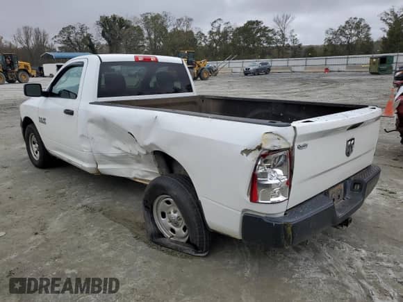2015 Ram 1500 Tradesman with VIN 3C6JR6DG4FG699326, listed as a Copart auction lot 78743114 with Not provided miles and Salvage title. Bid and sale history available at DreamBid. Image 2.