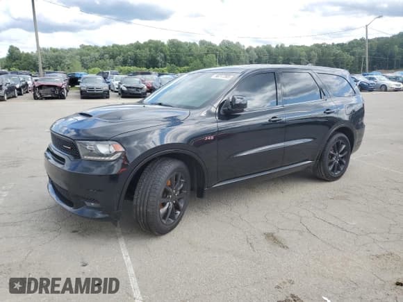 ✅ 2018 Dodge Durango R/T • VIN: 1C4SDJCT6JC291693 • Лот: 58217395. Опубликован ранее на Copart с пробегом 108 452 миль. Бесплатный доступ к архиву аукционных продаж из США и подробный отчёт об истории автомобиля на DreamBid. Изображение 1.