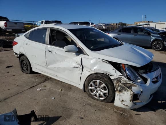 ✅ 2013 Hyundai Accent GLS • VIN: KMHCT4AEXDU399032 • Лот: 81406374. Опубликован ранее на Copart с пробегом Не указан. Бесплатный доступ к архиву аукционных продаж из США и подробный отчёт об истории автомобиля на DreamBid. Изображение 4.