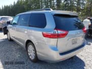 ✅ 2015 Toyota Sienna Limited • VIN: 5TDDK3DC5FS126524 • Lot: 42724732. Listed on IAAI with 98,946 mi. Free auction sales archive from the USA and detailed vehicle history report at DreamBid. Image 3.