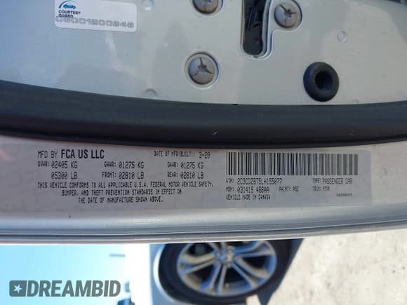 ✅ 2020 Dodge Challenger R/T • VIN: 2C3CDZBT5LH155077 • Lot: 43560315. Wystawiony na IAAI z przebiegiem 83 535 mil. Bezpłatny archiwum sprzedaży aukcyjnych z USA i szczegółowy raport historii pojazdu na DreamBid. Zdjęcie 9.