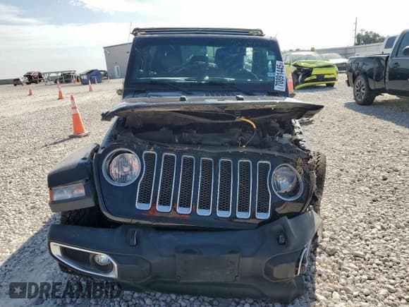 ✅ 2018 Jeep Wrangler Unlimited Sahara • VIN: 1C4HJXEG2JW321924 • Lot: 86167895. Listed on Copart with 46,128 mi. Free auction sales archive from the USA and detailed vehicle history report at DreamBid. Image 5.