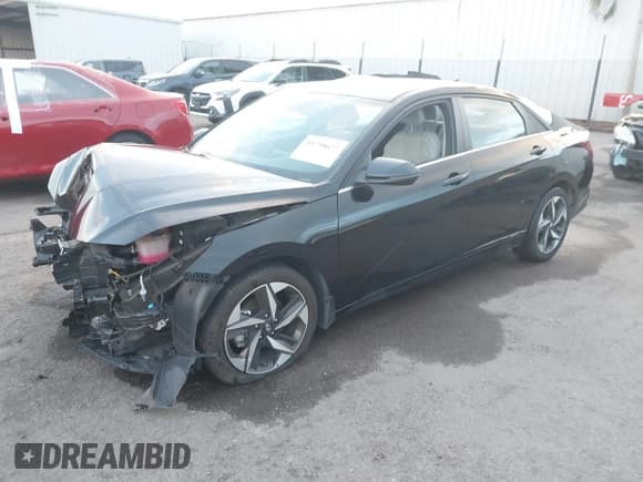 ✅ 2023 Hyundai Elantra Limited • VIN: KMHLN4AJ6PU038246 • Lot: 43738627. Listed on IAAI with 48,293 mi. Free auction sales archive from the USA and detailed vehicle history report at DreamBid. Image 17.
