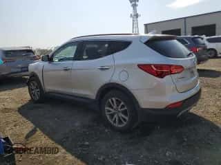 2014 Hyundai Santa Fe z VIN 5XYZU3LA6EG141870, wystawiony jako Copart lot #89644685 z przebiegiem 136 917 mil mil oraz Czysty tytuł • Clean title. Historia ofert i sprzedaży dostępna na DreamBid. Obrazek 2.