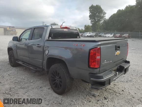 ✅ 2019 Chevrolet Colorado 4WD Work Truck • VIN: 1GCGTBEN0K1156123 • Лот: 67947385. Опубликован ранее на Copart с пробегом 80 567 миль. Бесплатный доступ к архиву аукционных продаж из США и подробный отчёт об истории автомобиля на DreamBid. Изображение 2.