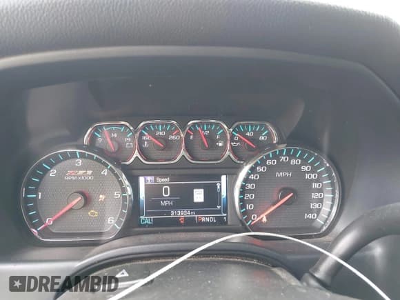 ✅ 2017 Chevrolet Silverado 2500HD LT • VIN: 1GC1KVEG6HF101957 • Lot: 42343984. Listed on IAAI with 313,934 mi. Free auction sales archive from the USA and detailed vehicle history report at DreamBid. Image 7.