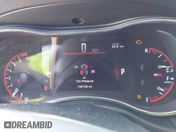 ✅ 2016 Dodge Durango Limited • VIN: 1C4RDHDGXGC371631 • Lot: 41904207. Listed on IAAI with 156,158 mi. Free auction sales archive from the USA and detailed vehicle history report at DreamBid. Image 15.