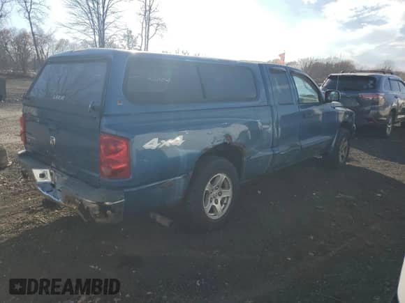 2006 Dodge Dakota SLT with VIN 1D7HW42N26S619350, listed as a Copart auction lot 78678944 with 40,279 mi miles and Clean title. Bid and sale history available at DreamBid. Image 3.